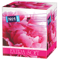 Хустинки паперові косметичні Bella №1 Extra Soft, 80 шт.