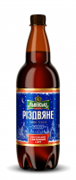 Пиво Львівське Різдвяне темне фільтроване 4.4% 1л пет