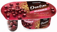 Йогурт Danone Даніссімо вишневе желе у шоколадній глазурі 105г
