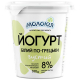 Йогурт Молокія білий По-грецьки 8% 330г