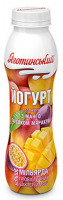 Йогурт Яготинський з манго та соком маракуйї 1,5% п/пл 270г