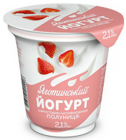Йогурт Яготинський Полуниця 2,1% 260г