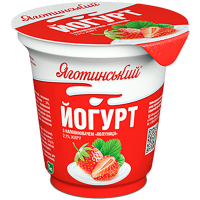 Йогурт Яготинський полуниця 2,1% 280г