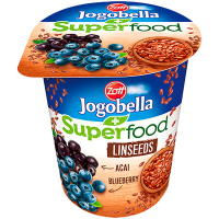 Йогурт Zott Jogobella чорниця-асаї-насіння льону 3,1% 150г