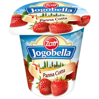 Йогурт Zott Jogobella Панна котта з полуницею 2,7% 150г