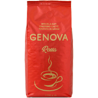 Кава Genova Rossa в зернах 1000г