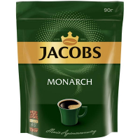 Кава Jacobs Monarch розчинна пакет 90г