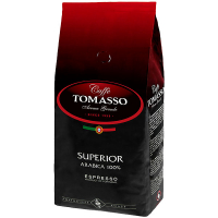Кава Tomasso Superior Espresso смажена в зернах 1000г