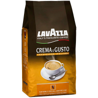 Кава Lavazza Crema e Gusto смажена у зернах 1000г