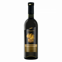 Вино Koblevo Chardonnay біле сухе 0,75л х6