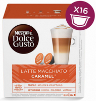 Напій Nescafe Latte Macchiato Caramel 8*13.2г +8*5г