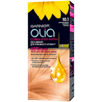 Крем-фарба стійка для волосся Garnier Olia Без аміаку №10.1 Платиновий Світлий Блонд