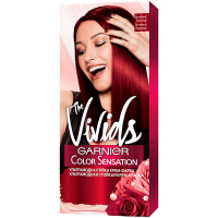 Крем-фарба стійка для волосся Garnier The Vivids Color Sensation Вогняний Бургунді