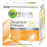 Денний крем для обличчя Garnier Skin Naturals Захист від зморшок 35+, 50 мл