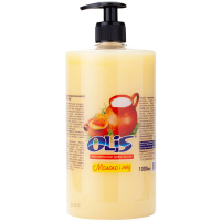 Крем-мило косметичне рідке Olis Молоко і мед, 1 л (з дозатором)