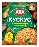 Каша AXA Кускус з томатами та паприкою 40г