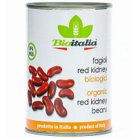 Квасоля Bioitalia червона Квінду органічна з/б 400г 