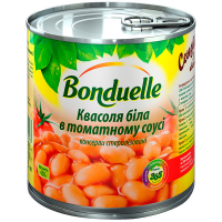 Квасоля Bonduelle біла у томатному соусі 425 мл 