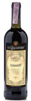 Вино La Cacciatora Chianti червоне сухе 12% 0.75л 