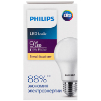 Лампа Philips світлодіодна LED 9W 3000К Е27