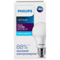 Лампа Philips світлодіодна LED 9W 6500К Е27