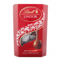 Цукерки Lindt Lindor молочний шоколад 200г