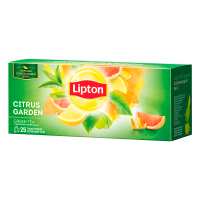 Чай ТМ Lipton зелений, Citrus Garden, Україна 25пак.*1,6г
