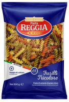 Макарони Pasta Reggia Fusilli tricolore №65 500г