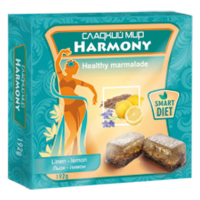 Мармелад Сладкий Мир Harmony льон-лимон 192г