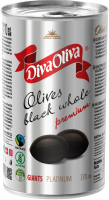 Маслини Diva Oliva Platinum гігант з кісточкою 370мл