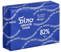 Масло Білоцерківське селянське солодковершкове 82% 180г