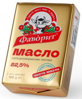 Масло Фаворит солодковершкове екстра 82,5% 180г