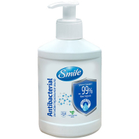 Мило антибактеріальне рідке Smile Antibacterial Алое, 250 мл
