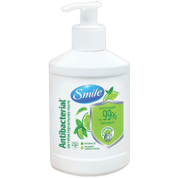 Мило антибактеріальне рідке Smile Antibacterial Лайм та М'ята, 250 мл