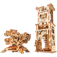 Модель Ugears механічна Вежа-аркбаліста арт.70048