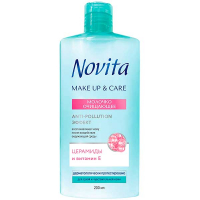 Молочко для чутливої шкіри обличчя Novita Make Up & Care Очищуюче, 200 мл