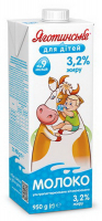 Молоко Яготинське для дітей 3.2% т/пак 950г