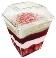 Морозиво Ласунка Strawberry dessert 150г