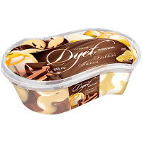 Морозиво Cream Dyet бісквіт з соусом какао 555г