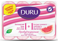 Мило Duru Пробуджующий крем+грейпфрут 4шт*80г