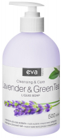 Крем-мило рідке Eva Natura Lavender & Green Tea, 500 мл