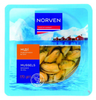 Мідії Norven підкопчені в олії 170г