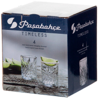Набір склянок Pasabahce Timeless 4*62мл арт.52780
