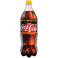Напій безалкогольний Coca Cola Зеро лимон 1л