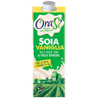 Напій OraSi соєвий ванільний з вітамінами та кальцієм 1л