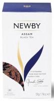 Чай Newby Assam чорний 25 пакетиків *2г