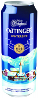 Пиво Oettinger Winterbier світле нефільтроване 5.6% ж/б 0,5л