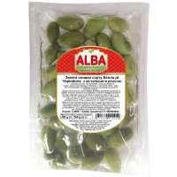 Оливки Alba Food зелені сорту Белла ді Черінйола з/к 400мл