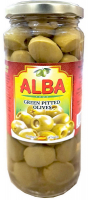 Оливки Alba Food зелені б/к 330г