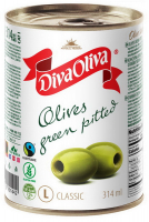 Оливки Diva Oliva зелені ж/б 314мл